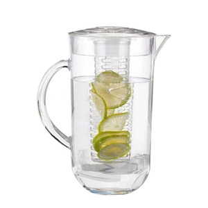 Jarra de agua de infusión de plástico acrílico de 77 oz - Product Image 1