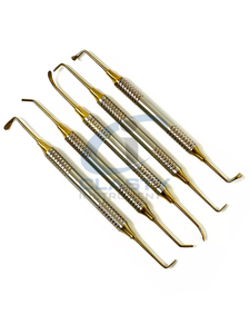 Juego de Instrumentos Quirúrgicos Dentales con Empuñadura Manual Moleteada Plateada, Herramientas de Ortodoncia Clase I, Fuente de Alimentación Manual, Uso Veterinario CLASTY - Product Image 4