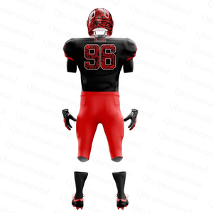 Uniforme de Fútbol Americano Personalizado Sublimado, Conjunto Completo, Ropa Deportiva de Fútbol Americano de Secado Rápido y Resistente al Desgaste, Venta al Por Mayor - Product Image 6