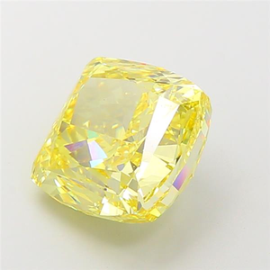 Diamante CVD Amarillo Corte Cojín OEM para Fabricación de Joyería de Marca Privada y Suministro a Marcas de Lujo Internacionales - Product Image 3