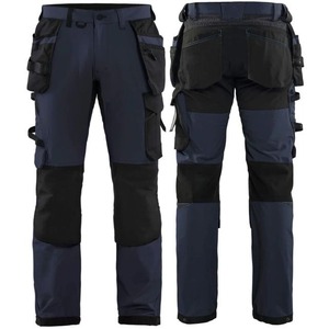 Nuevo Diseño Pantalones Cargo Casuales Rectos para Hombre 100% Algodón Lona Cintura Media Forro Polar Transpirable Alta Calidad Mejor Precio - Product Image 1