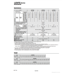 Actionneur électrique pneumatique SMC LEKFS32NZA-200 produit de cylindre - Product Image 1