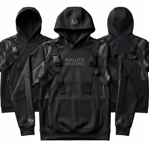 Sudadera con capucha de yoga de alta elasticidad para mujer, ajuste ceñido, ligera, chaqueta deportiva con cremallera completa y orificios para los pulgares, ropa deportiva de alto rendimiento al por mayor - Product Image 1