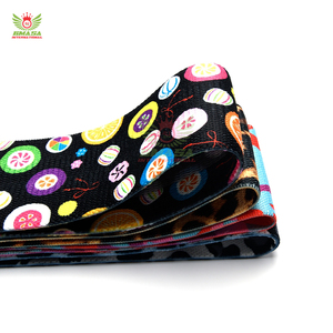 Ensemble de bandes de résistance pour l'entraînement des hanches des femmes, bande de résistance circulaire large antidérapante pour les fessiers, entraînement à domicile, polyester haute résistance - Product Image 2