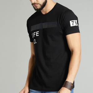Camiseta de Hombre, 220 Gramos, 100% Algodón, Corte Desgastado, Tallas Grandes, Protección UV, Secado Rápido, Ecológica - Product Image 5
