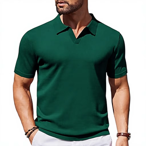 Polos de golf de alta calidad 100% algodón, corte regular, color verde, polo de golf para mujer - Product Image 1