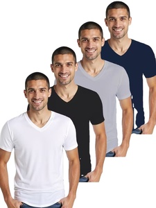 Wholesale Custom Regular Fit <b>Black</b> <b>Plain</b> Cotton <b>T</b>-<b>Shirt</b> Breathable Quick Dry Features Casual Style for Men Bangladesh - Product Image 2