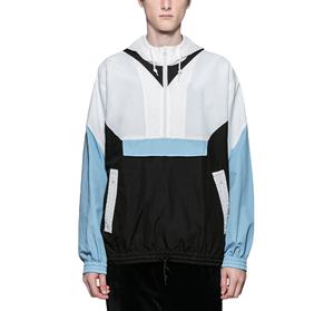 Chaqueta Cortavientos Impermeable de Nailon y Poliéster Personalizada para Hombre, Chaqueta Cortavientos Ligera con Forro de Malla, Chaqueta Anorak para Senderismo - Product Image 1