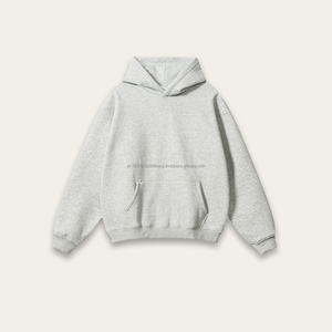 Custom Casual <b>Velour</b> Pullover Hoodie <b>Sweatshirt</b> Washed Soft Cotton for Everyday Wear Breathable Durable for Outdoor Activities - Product Image 6