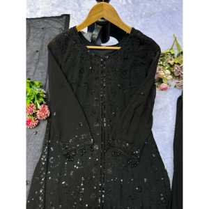 Conjunto de Top y Pantalón de Fiesta para Mujer de Diseñador y Hermoso Dupatta - Product Image 3