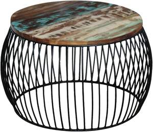 Best Bulk Selling Modern Coffee <b>Table</b> Metal & Wood Eco-Friendly Durable Indoor Living Rooms Office Use - Product Image 5