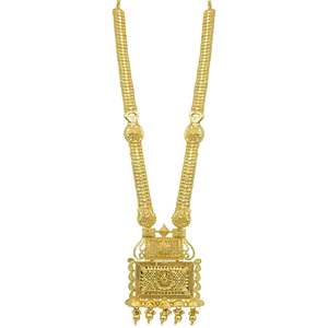 Joyería de Moda al por Mayor, Chapado en Oro de 14K, 18K y 24K, Collares Largos de Novia Estilo Dubái, Conjunto de Joyería de Diseño Turco Tradicional - Product Image 5