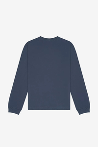 Camisetas Unisex de Cuello Redondo y Manga Larga para Hombre, Estilo Lavado Suave, Tejido de Punto Jersey Simple, Personalizadas OEM, Venta al Por Mayor, Ropa Y2K de Fábrica - Product Image 6