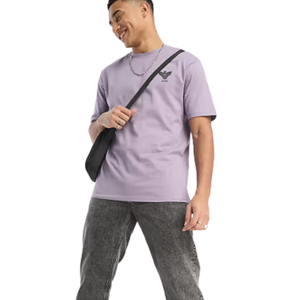 Camiseta Casual de Cuello Redondo y Manga Corta para Hombre, 100% Algodón, Tejido de Punto, Básica, Lisa, Corte Regular, para Otoño, Uso Diario, Estilo Urbano - Product Image 6