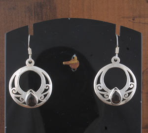 Natural Smoky Drop <b>Earrings</b> 925 Sterling <b>Silver</b> Earth Tone Luxury Jewelry Raw Brown Gemstone Bohemian Women's Party Gift - Product Image 4