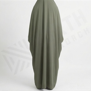Abayas Islamiques Élégantes pour Robe Khimar – Vêtements d'extérieur Élégants pour Femmes – Collection en Gros de Vêtements Modestes Musulmans en Polyester - Product Image 2