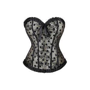 18 couleurs – Sous-vêtements sexy pour femmes, gaine amincissante, corset de maintien de la taille, corset à nouer sur la poitrine, robe de mariée victorienne, haut de costume d'Halloween - Product Image 3