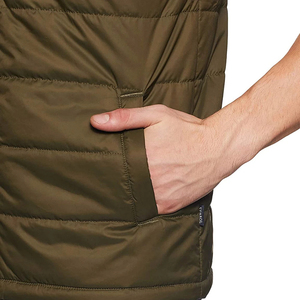 Winter Waterproof Thick Polyester Cotton Puffer <b>Vest</b> OEM Manufacturer 2026 Fall Winter <b>Men</b> Casual Breathable Zipper <b>White</b> Custom - Product Image 4