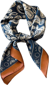 High Quality Customizable 100% <b>Silk</b> Lightweight Breathable Elegant Plaid Solid Casual <b>Scarf</b> Outdoor Fashion All Seasons Summer - Product Image 2