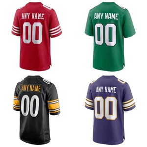 Custom Maroon Gold American Football Jersey V-Neck Short Sleeve Mesh Breathable 100% Polyester Sublimated Print Front Team <b>Name</b> - Product Image 6