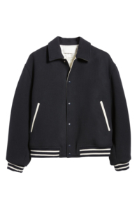 Veste à capuche varsity pour homme, veste en velours côtelé respirante, col rabattable, vêtement d'hiver, veste longue personnalisée sur le devant - Product Image 4