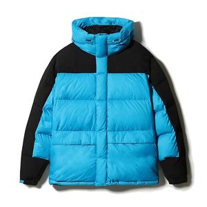 Veste longue en polaire épaisse d'hiver, col rond, doublure amovible, logo matelassé, fermeture éclair, tissu peigné en rayonne - Product Image 3