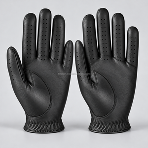 Gants de golf respirants en cuir synthétique, accessoires de sport avec contrôle de l'humidité, ajustement confortable et adhérence fiable pour le golf - Product Image 2