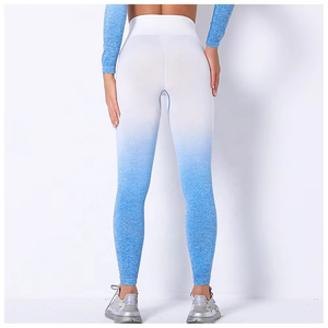 High Quality Women Knitted <b>Legging</b> Summer Solid Mid Breathable Anti-Bacterial Professional Wholesale Low Rate - Product Image 4