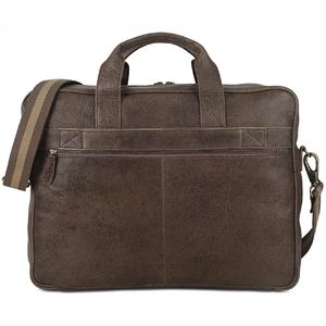 Nouveau 2025 Vente en gros de sac de bureau en cuir véritable de qualité professionnelle pour hommes sac en cuir de haute qualité pour affaires OEM avec logo personnalisé - Product Image 5