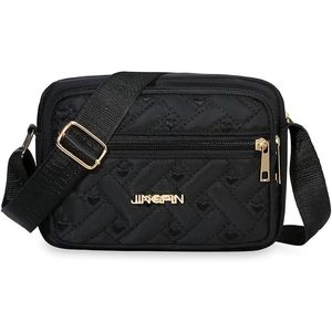 Borsa a Tracolla Trapuntata da Donna in Tessuto Oxford Multistrato con Tracolla Larga, Borsa a Mano Casual Ricamata per il Business - Product Image 3