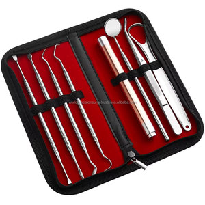 WPS Manual Stainless Steel Tartar Remover Dental Calculus <b>Scraper</b> Probe Ergonomic Grip Teeth Cleaning Oral Care Dentist Hygiene - Product Image 3