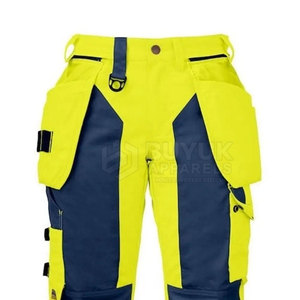 Rugged Work Pants <b>Builder</b> Industrial Mechanic Heavy Duty Outdoor Breathable Quick Dry Reinforced Protective Multi Pocket Design - Product Image 4
