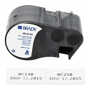 For Brady Destructible Matte <b>Vinyl</b> Tamper-Evident Labels for M4/M5 <b>Printers</b> - Product Image 3