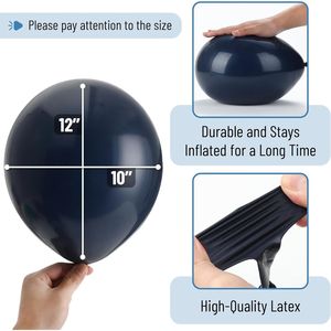Palloncini Blu Navy da 12 Pollici, Confezione da 54 per Decorazioni Festive - Product Image 1