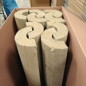 Tuberías de Lana de Roca Fabricadas por el Fabricante, Tubos para Plantas, Corte CNC AutoCAD, Aislamiento Térmico, Venta al Por Mayor - Product Image 3