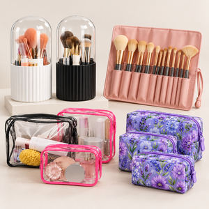 Service de dropshipping d'outils de beauté, agent d'approvisionnement en Chine pour pinceaux de maquillage, trousses de cosmétiques, accessoires pour cheveux, sans MOQ - Product Image 4