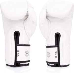 ถุงมือชกมวย Fairtex Glory หนังแท้คุณภาพระดับมืออาชีพ แบบสั่งทำพิเศษ พร้อมที่จับมือแบบมืออาชีพ ปรับได้ทุกขนาด สำหรับทั้งชายและหญิง - Product Image 4