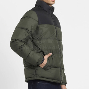 <b>Warm</b> <b>Men</b> Puffer <b>Jacket</b> Comfortable Fit Insulated Material Ideal For Winter Outdoor Activities Daily Use - Product Image 3