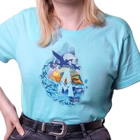 T-shirt en jersey surdimensionné pour femme, 100% coton, logo, écologique, décontracté, service OEM, épaules tombantes, haute qualité, nouveauté