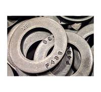 Rondelles plates M10 en acier au carbone, norme DIN, diamètre extérieur 25 mm, diamètre intérieur 8 mm, finition brute, usage industriel général