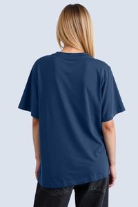 Haut ample tendance pour femme à col rond et coupe large, avec une silhouette décontractée et un tissu à séchage rapide - Product Image 2
