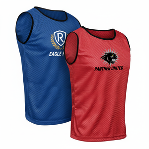 Ropa Deportiva Transpirable al por Mayor, Chalecos Reversibles Personalizados de Malla para Baloncesto y Fútbol, que Absorben la Humedad, Marca Meeroos - Product Image 6