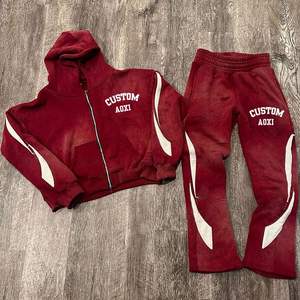 Sweat-shirts à capuche unis à fermeture éclair avec broderie appliquée vieillie personnalisée, 100 % coton, vestes et survêtements de fitness pour hommes - Product Image 6