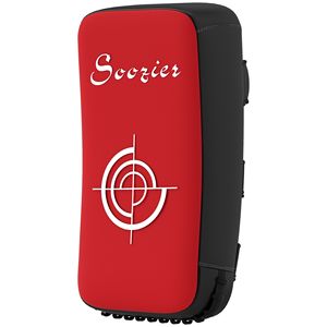 Scudo da Colpo Rosso da 16,5 Pollici per Muay Thai, Pad da Pugilato per Arti Marziali, Karate, Kickboxing, MMA - Unità Singola - Product Image 1