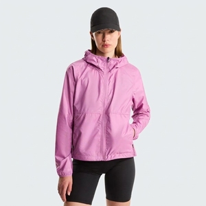 Veste matelassée unisexe rose à capuche style safari, coupe-vent, fermeture éclair, décontractée, 100 % polyester, pour l'hiver - Product Image 3