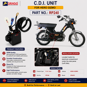 Unidad CDI Hero Gizmo de Excelente Calidad, Repuestos para Motocicletas, Unidad de Control de Encendido para India, Disponible al Mejor Precio - Product Image 6