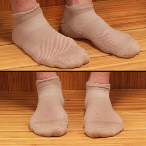 Mens Rayon from Bamboo Fiber Breathable <b>Moisture</b> Wicking Athletic Ankle <b>Socks</b> Soft Lightweight Odor Resistant Comfort Stretch - Product Image 4