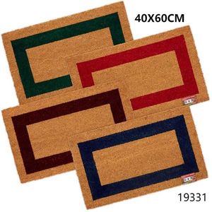 Tappeto Zerbino Tradizionale FIGURA GESÙ 40x60cm 133311 in Fibra di Cocco Antiscivolo con Design Intricato di Gesù - Product Image 1