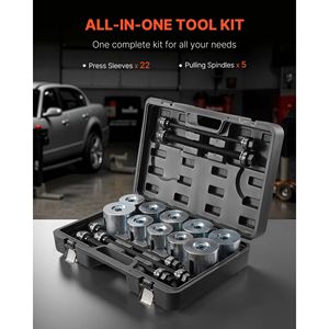 Kit di Riparazione Auto 27 Pezzi, Set di Estrattori e Inseritori per Boccole in Acciaio, Compatibile con Motori LCV e HGV, con Valigetta - Product Image 5