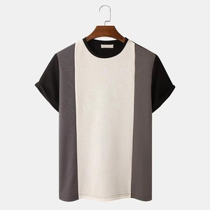 Camisetas Personalizadas de Algodón Grueso para Hombre, Estilo Urbano, Camisetas Lisas Lavadas, Estilo Vintage, Ropa Casual y Formal de Verano - Product Image 1